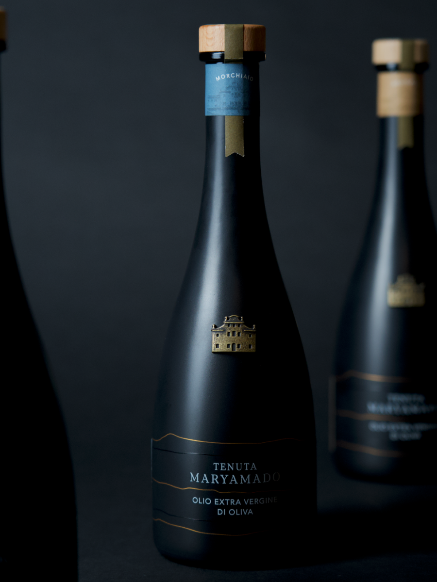 Morchiaio Extra Virgin Olive Oil from Tenuta Maryamado and the Diamond of Ferdinando I de’ Medici